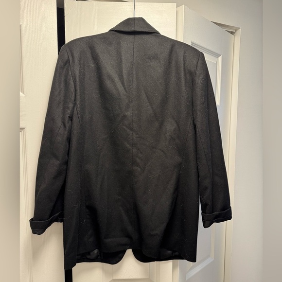 🦃Vintage Casablanca Oversized Black Wool Blazer - Picture 5 of 5
